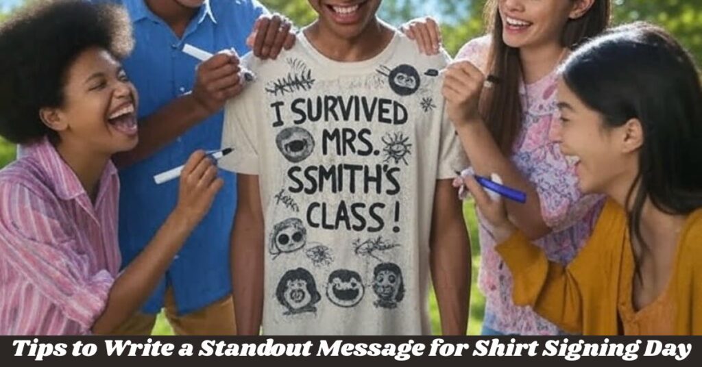 Tips to Write a Standout Message for Shirt Signing Day