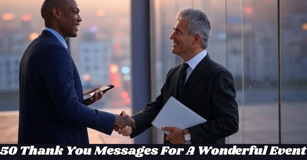 50 Thank You Messages For A Wonderful Event 50 Thank You Messages For A Wonderful Event