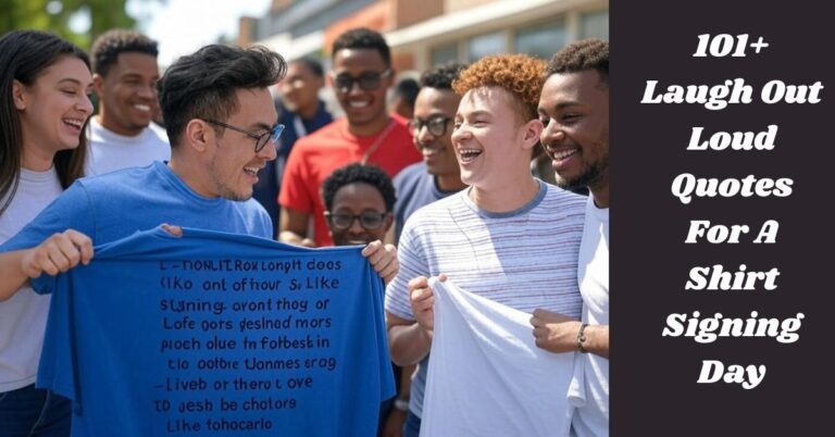 101+ Laugh Out Loud Quotes For A Shirt Signing Day