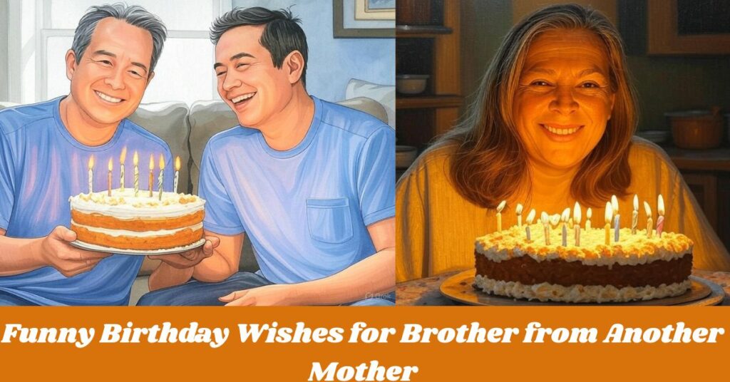 Funny Birthday Wishes for Brother from Another Mother