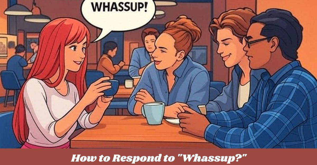 How to Respond to "Whassup?" How to Respond to "Whassup?"