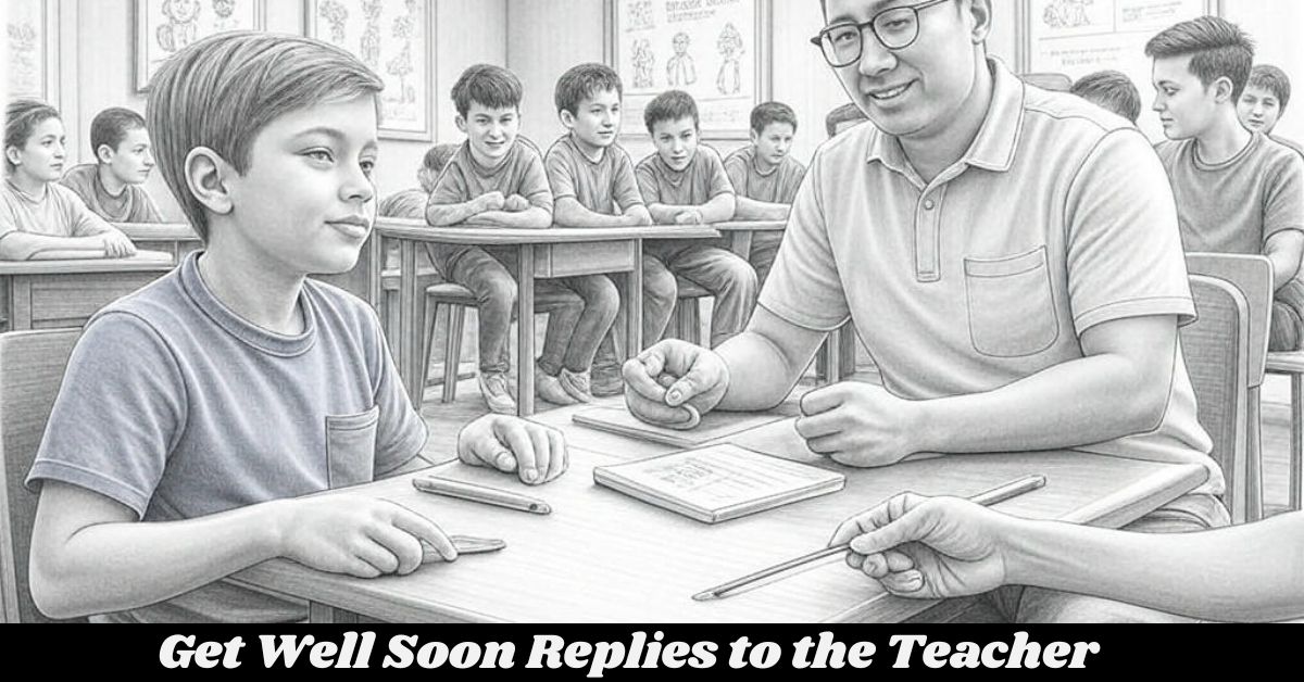 Get Well Soon Replies to the Teacher Get Well Soon Replies to the Teacher