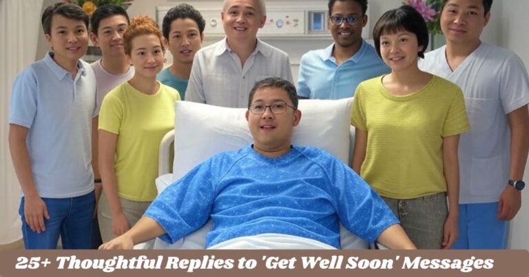 25+ Thoughtful Replies to 'Get Well Soon' Messages