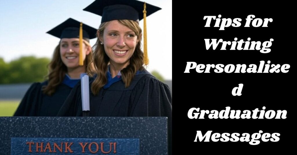 Tips for Writing Personalized Graduation Messages