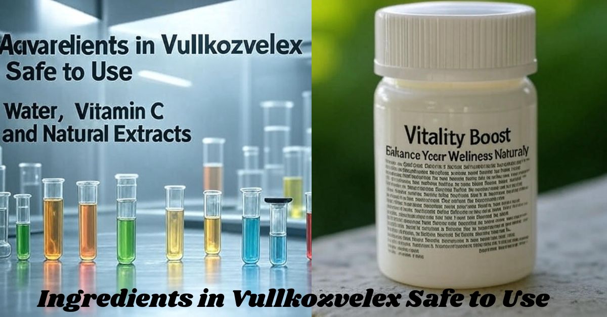 Ingredients in Vullkozvelex Safe to Use