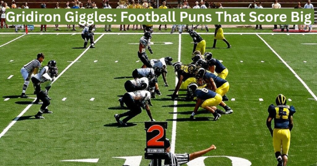 Gridiron Giggles: Football Puns That Score Big