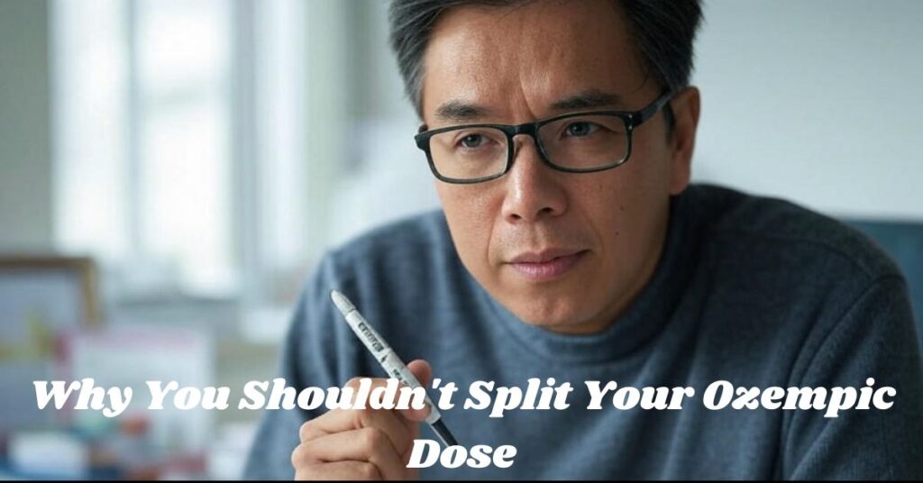 Why You Shouldn't Split Your Ozempic Dose