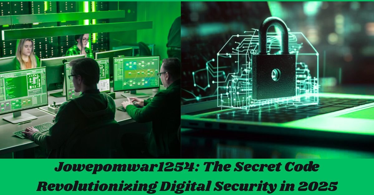 Jowepomwar1254: The Secret Code Revolutionizing Digital Security in 2025