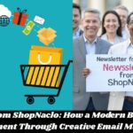 Newsletter from ShopNaclo: How a Modern Brand Elevates Engagement Through Creative Email Marketing