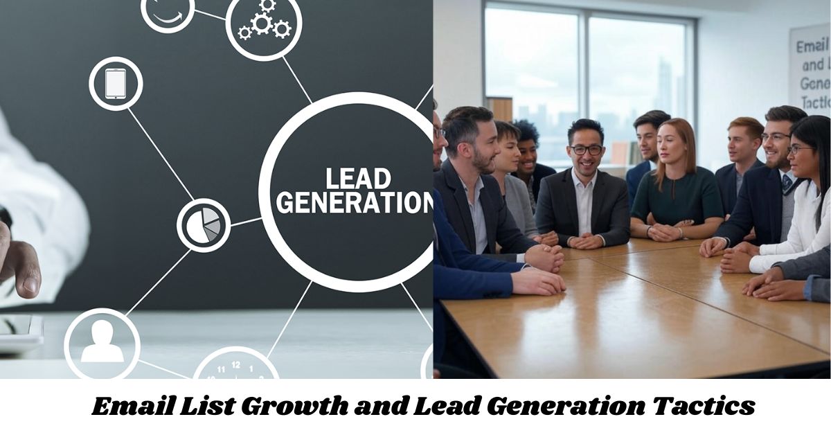 Email List Growth and Lead Generation Tactics Email List Growth and Lead Generation Tactics