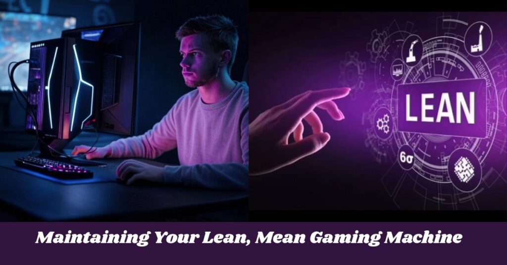 Maintaining Your Lean, Mean Gaming Machine